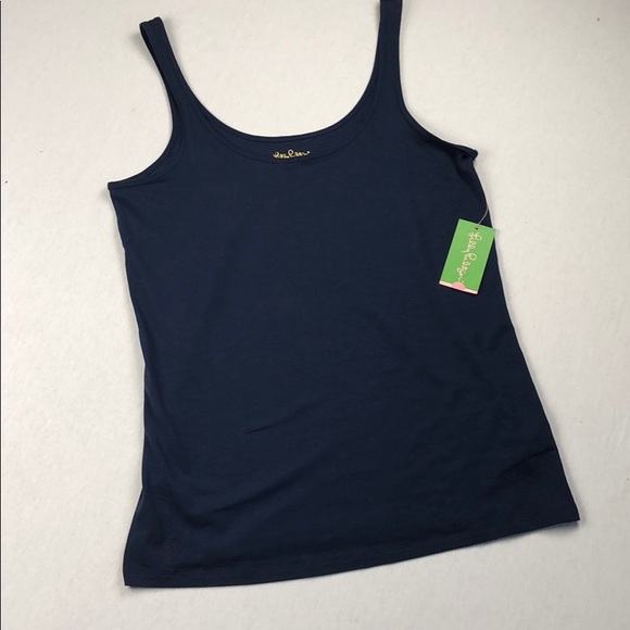 Lilly Pulitzer Tops - Lily Pulitzer Navy Tank BNWT